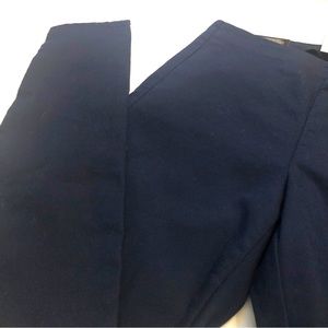 H&M NWT NAVY Super Skinny High Waist Trousers